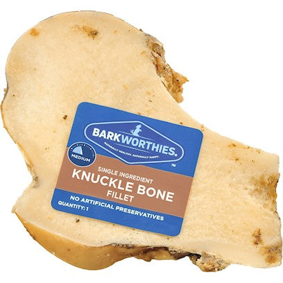 Barkworthies Knuckle Bone Fillet Dog Chew - Beef, All Natural, Single Ingredient