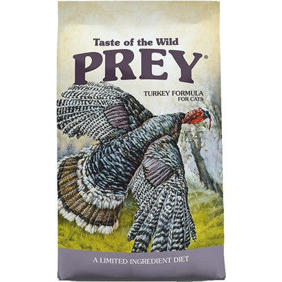 Taste of the Wild Prey Turkey Recipe Dry Cat Food, 15 lb Bag