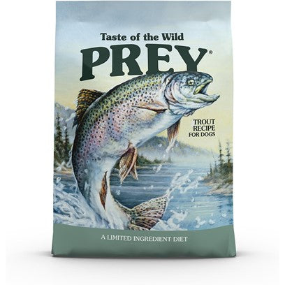 Taste of the Wild Prey Trout Limited Ingredient Grain-Free Dry Dog Food, 8 lb