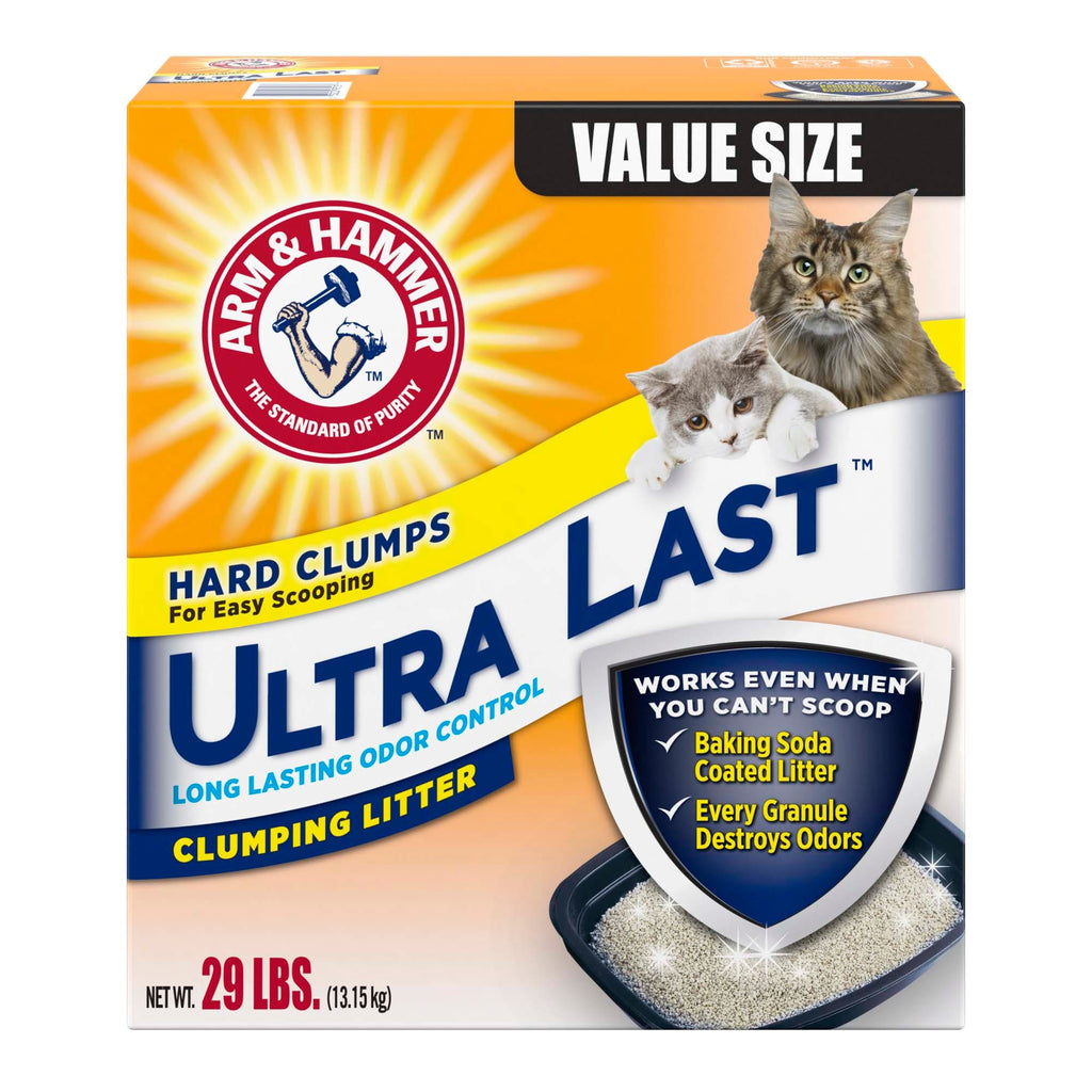 Arm & Hammer 718036 29 lbs Ultra-Last Clumping Litter