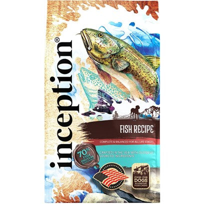 Inception Fish Recipe Dog Food - 4lb Bag, Whole Grain, Legume Free