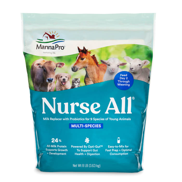 Manna Pro Nurse All® Multi-Species Milk Replacer 8lb