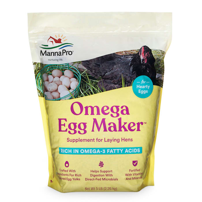 Manna Pro Omega Egg Maker  Supplement for Laying Hens - 1...