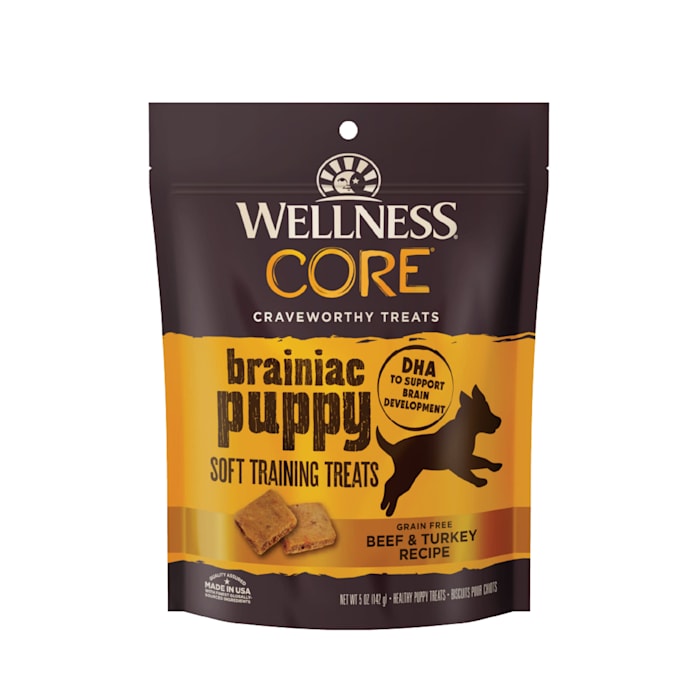 Wellness CORE Brainiac Puppy Soft Training Dog Treats  Gr...