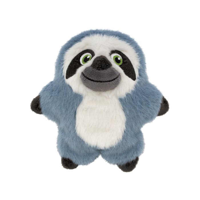 KONG Snuzzles Kiddos Sloth Dog Toy - Small Plush Squeaky Toy for Puppies & Small Dogs