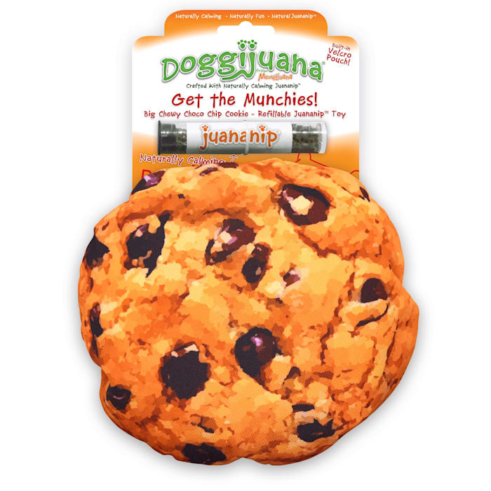 Doggijuana Get the Munchies Cookie Refillable Juananip Dog Toy
