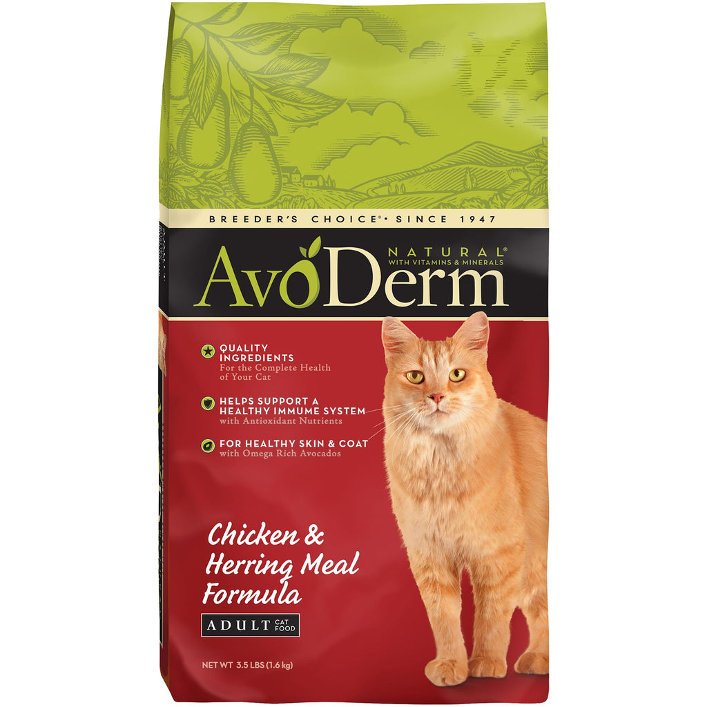 AvoDerm Natural Chicken & Herring Meal Formula - Adult Dr...