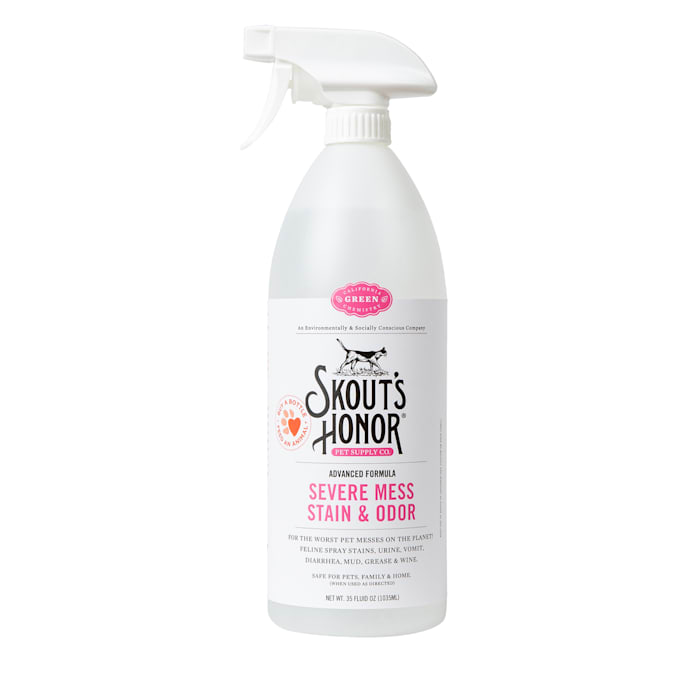 Skout's Honor Cat Severe Mess Stain & Odor Remover - Advanced Formula, 35 oz