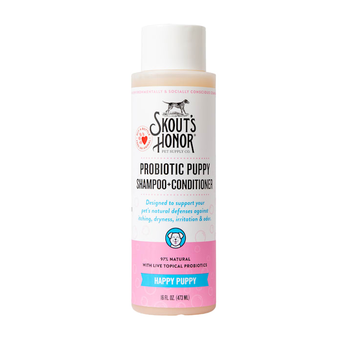 Skout's Honor Happy Puppy Probiotic 2-in-1 Shampoo and Conditioner - 16 oz