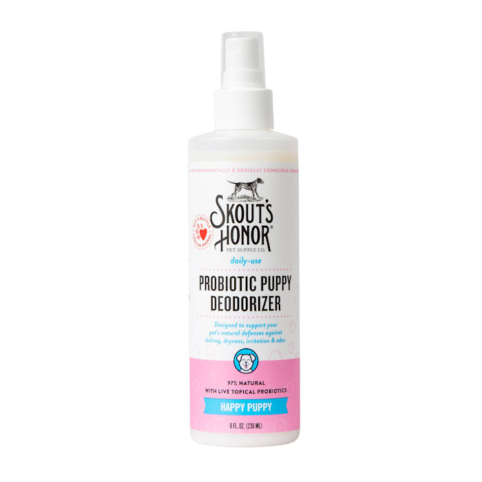 Skout's Honor Happy Pup Probiotic Deodorizer Spray - Puppy & Dog, 8 oz