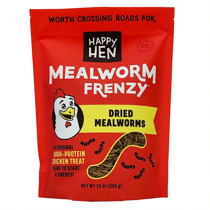 Happy Hen Treats Mealworm Frenzy  10-Ounce