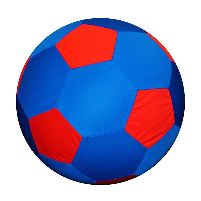 Horsemen s Pride Mega Equine Soccer Ball Blue COVER Durab...