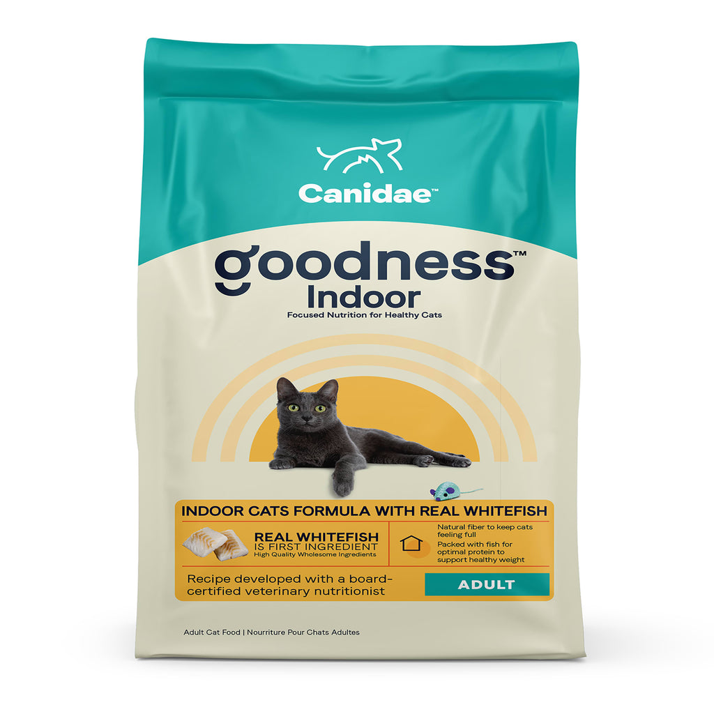 Canidae Goodness Indoor Cat Food, Whitefish, 10 lbs