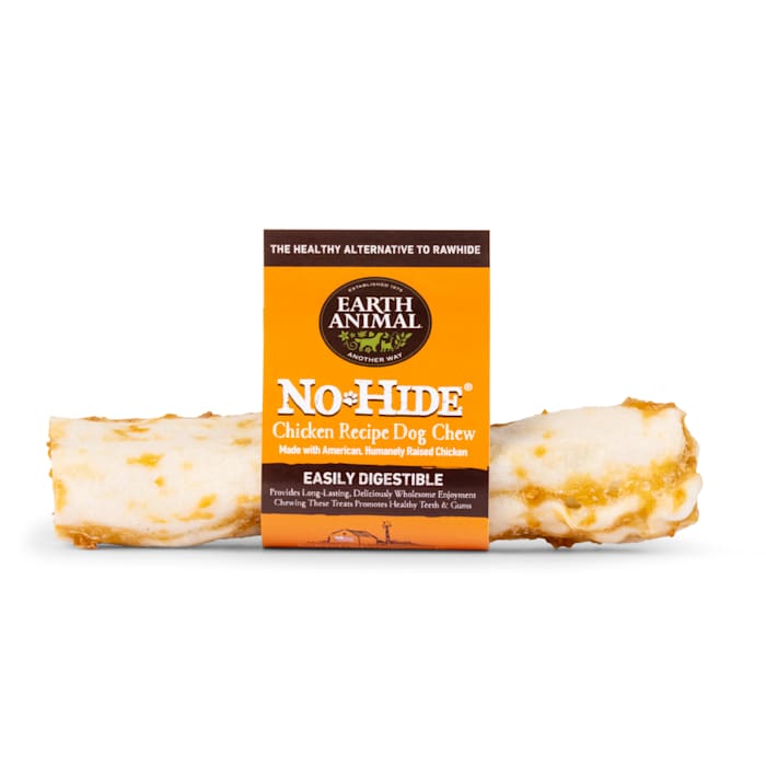 Earth Animal No-Hide Chicken Chew - 7 inch, Medium - Rawhide Alternative Dog Treat