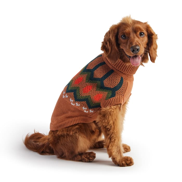 GF Pet GS470F2-HZ-M Heritage Sweater  Hazel - Medium