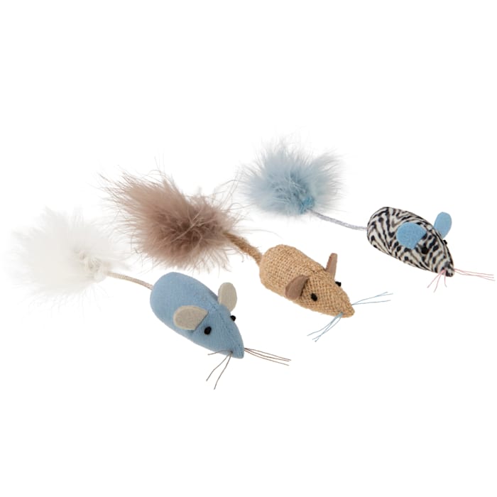 SmartyKat Instincts Catnip Caravan Mice Cat Toys - 3 Pack