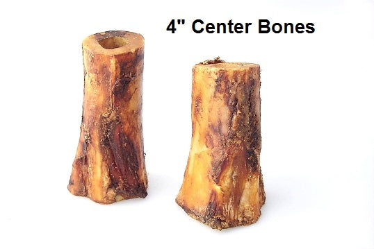 Jones Natural Chews Center Bones 1-Inch Dog Treats - 2 Pack USA Made