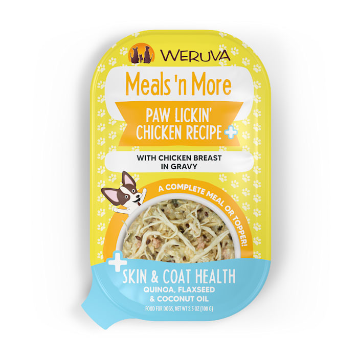 Weruva Classic Dog Meals 'n More, Paw Lickin’ Chicken Rec...