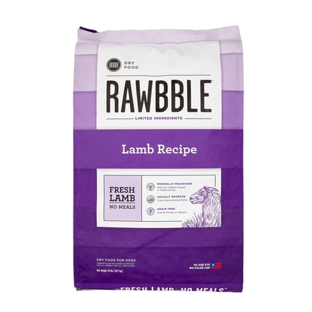 Bixbi Rawbble Limited Ingredients Grain-Free Lamb Recipe ...