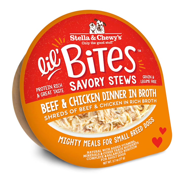 Stella & Chewy's Lil Bites Beef & Chicken Dinner in Broth...