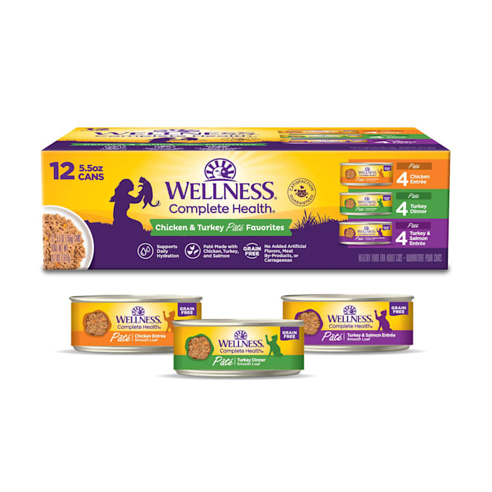 Wellness Grain-Free Complete Health Chicken & Turkey Pate...