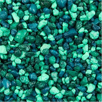 Estes Spectrastone Lake Green Aquarium Gravel - 5 lb Freshwater/Marine Substrate