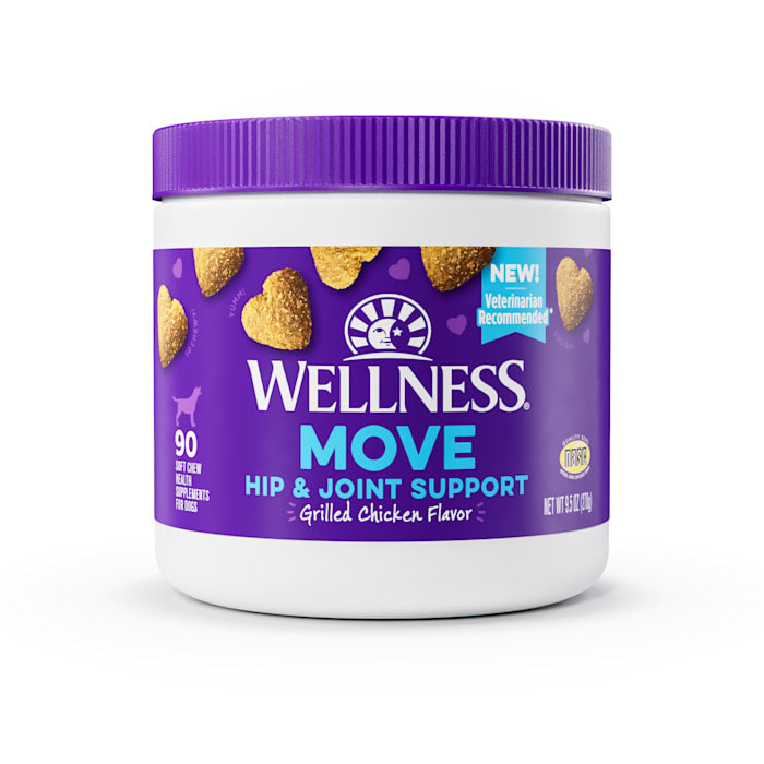 Wellness Grilled Chicken Flavored Soft Chews Hip & Joint ...