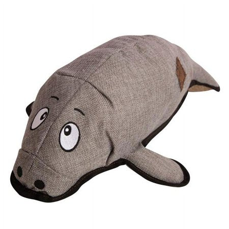 Snugarooz 712021 21 in. Murray the Manatee Grey Dog Toys