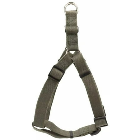 New Earth Soy Comfort Wrap Adjustable Dog Harness, Forest Green, Large (1" x 26"-38")