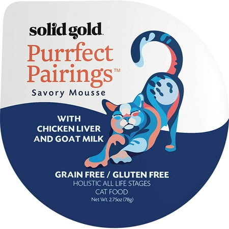 Solid Gold Grain Free Wet Cat Food Pate - Made with Real ...