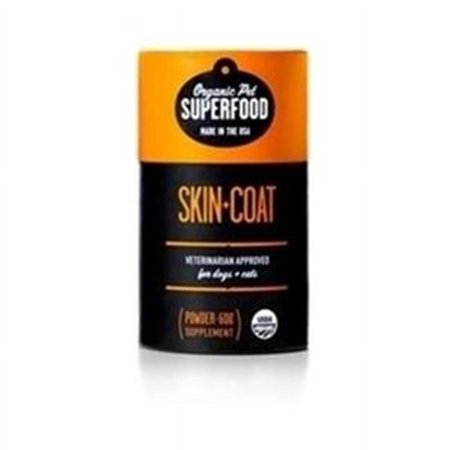 Organic Pet Superfood 837003 Supfd Skin-Coat Suppl 60Gr D-C