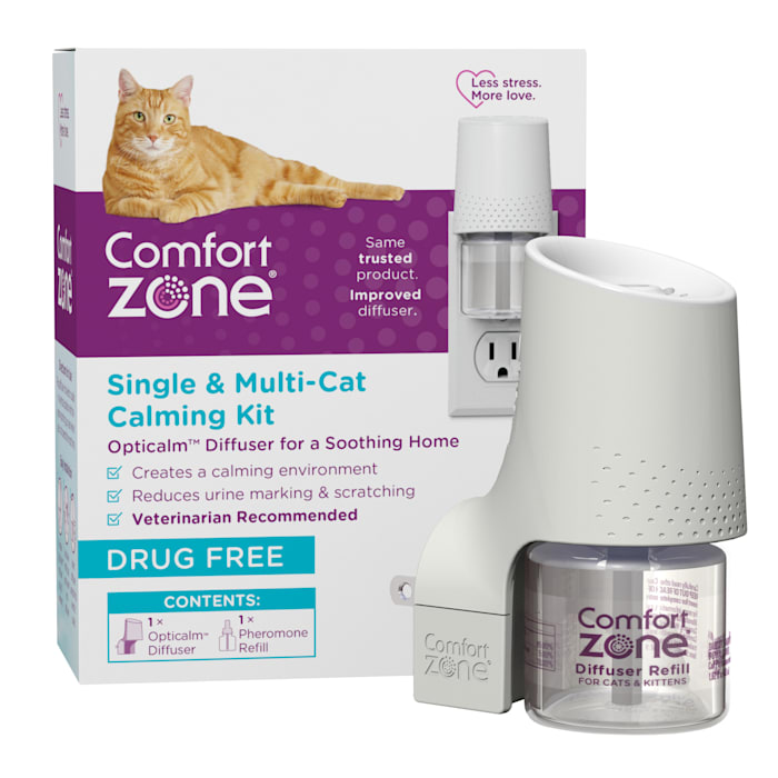 Comfort Zone Single & Multi-Cat Calming Kit For A Soothin...