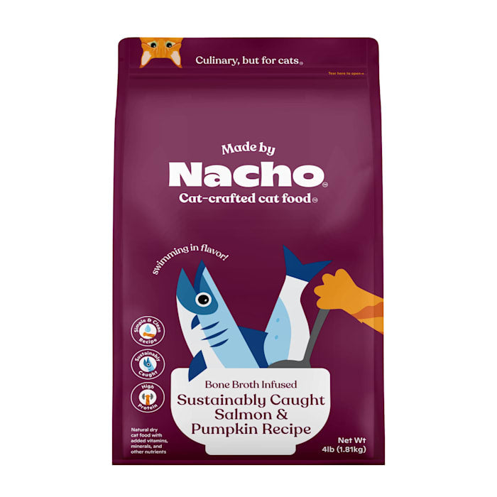 Made by Nacho Premium Grain-Friendly Salmon & Pumpkin Rec...