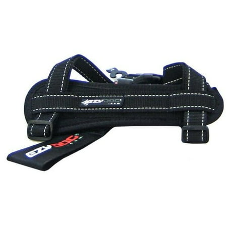 EzyDog Chest Plate Dog Harness - Black