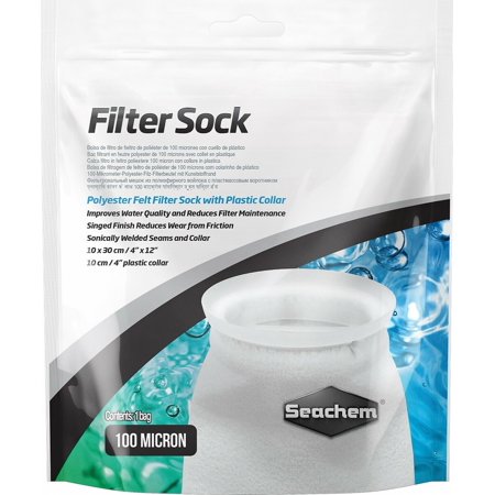Seachem Filter Sock 4  200 Microm