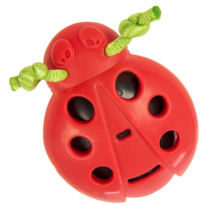 SmartyKat Instincts Rumble Bug Electronic Motion Cat Toy, Battery-Powered Ladybug
