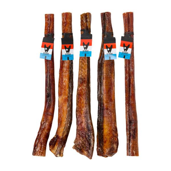 Stash Treat Co. / Diggin Your Dog Bully Stick - USA Made, XL, 12" Dog Chew Treat
