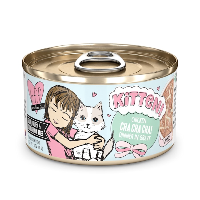 Weruva BFF Kitten Cha Cha Cha! Chicken Dinner in Gravy Wet Cat Food, 2.8 oz