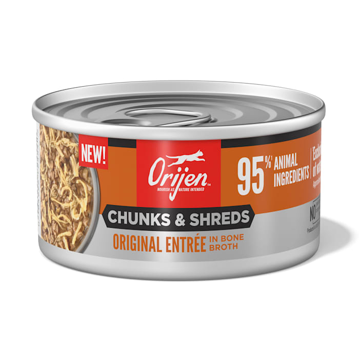 Orijen Original Entree Chunks & Shreds Wet Cat Food, 3oz Cans