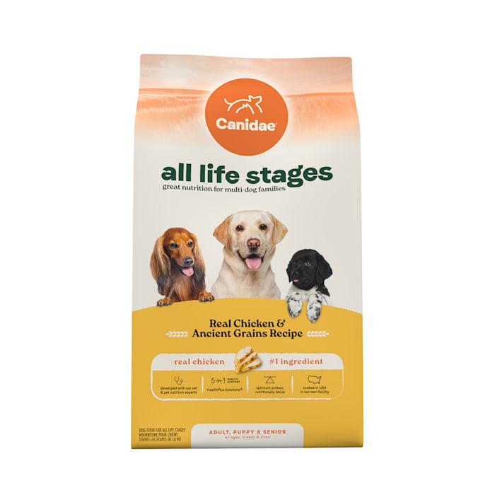 Canidae All Life Stages Real Chicken & Ancient Grains Recipe Dry Dog Food, 5 lbs