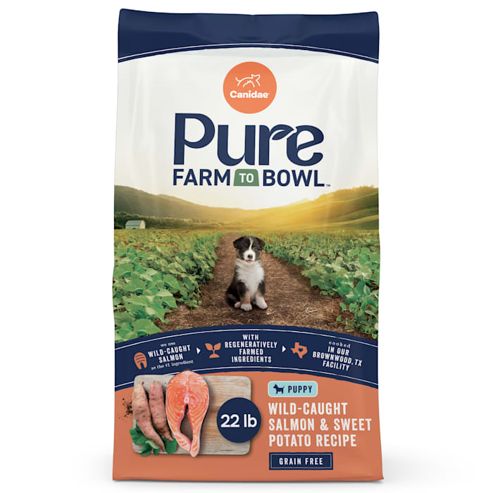 Canidae Pure Grain-Free Puppy Food, Salmon & Sweet Potato, 22 lb