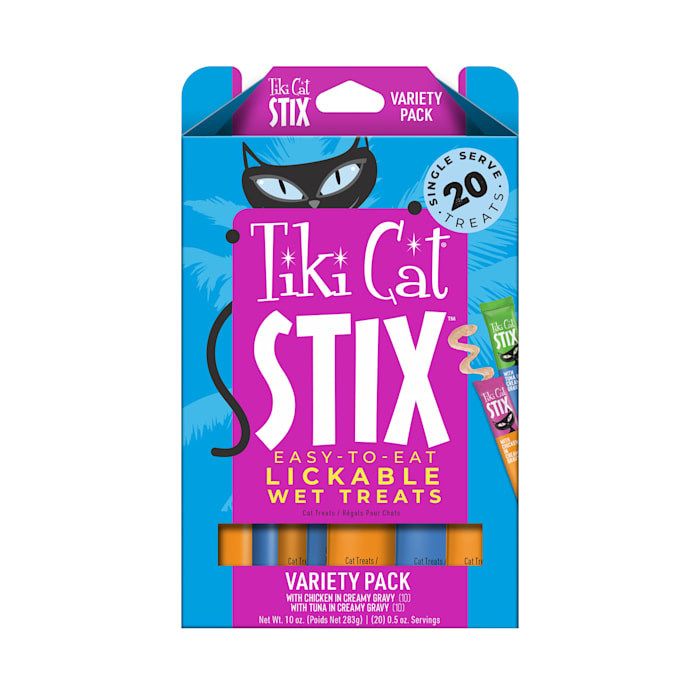 Tiki Cat STIX Wet Cat Treats Variety Pack, 10 oz., Count ...
