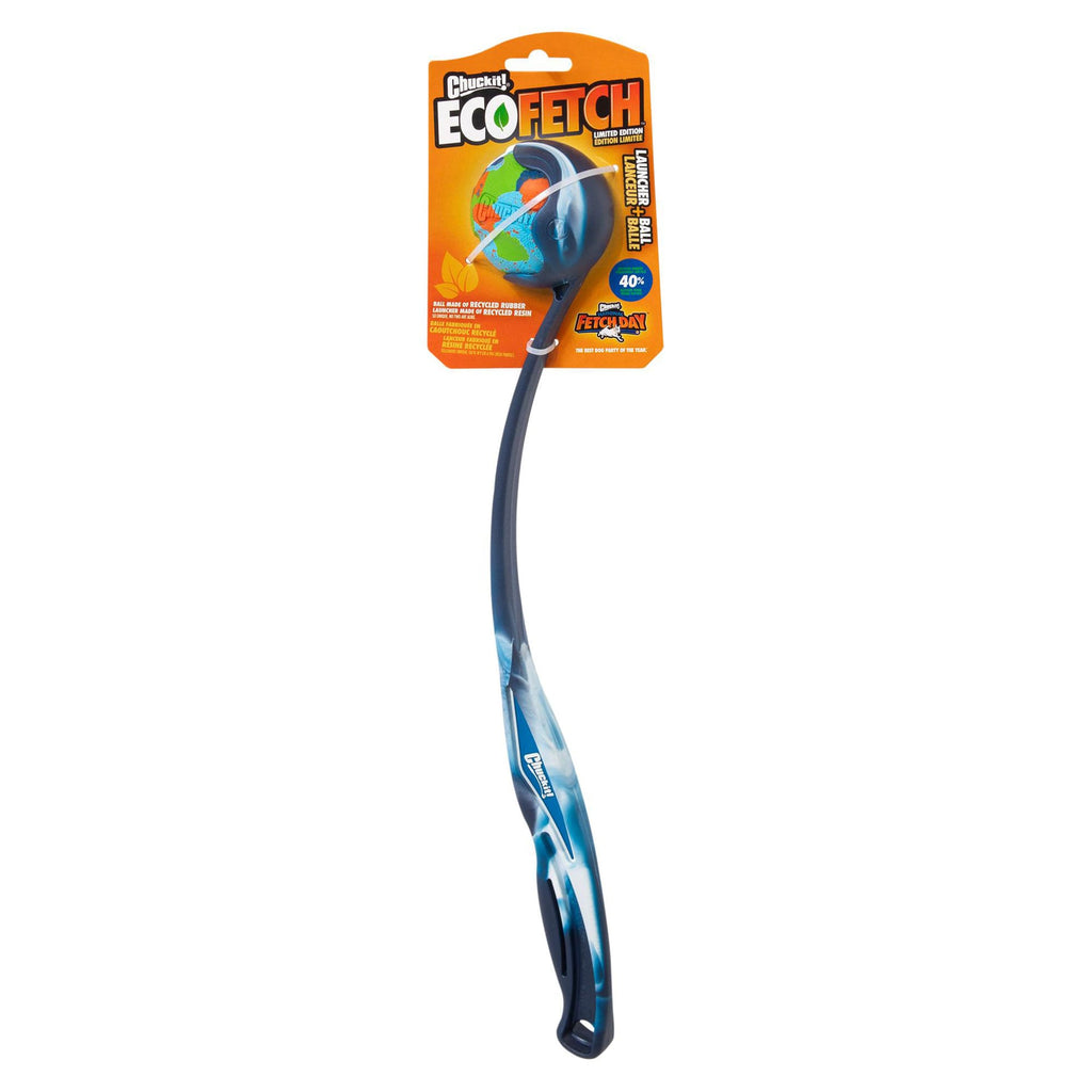 Chuckit! CI NFD Eco Fetch 18M Sport Launcher Dog Toy, Medium, Blue