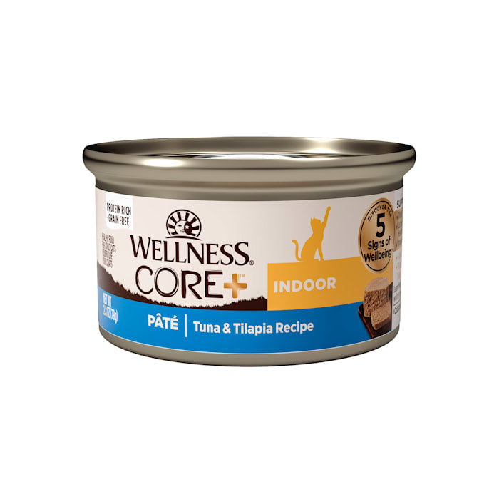 Wellness CORE+ Indoor Natural Grain Free Tuna & Tilapia P...