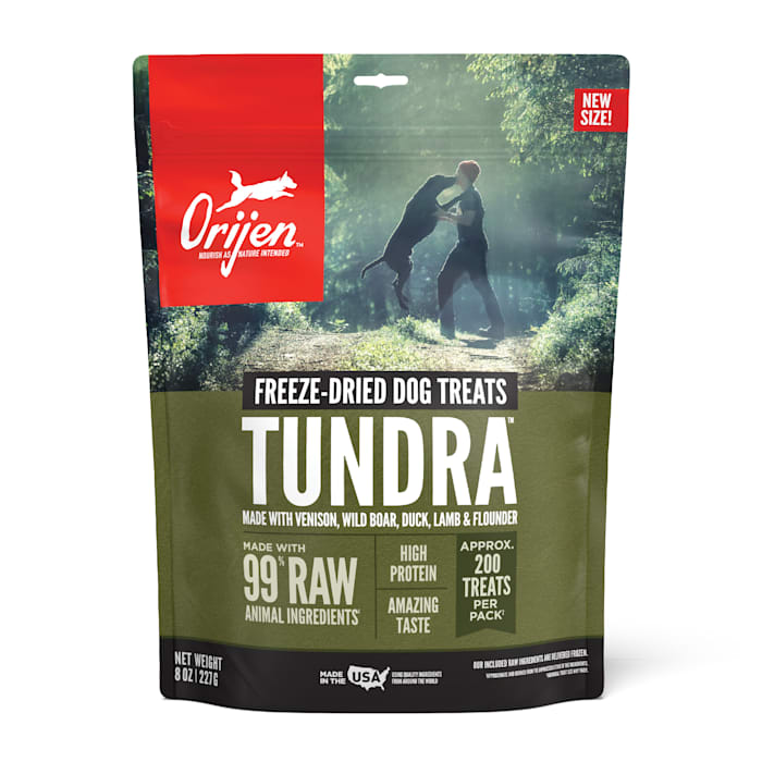 ORIJEN TUNDRA Freeze Dried Dog Treats, 8 oz.
