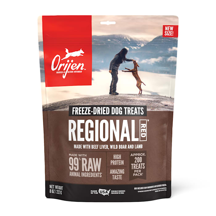 ORIJEN REGIONAL RED Freeze Dried Dog Treats, 8 oz.