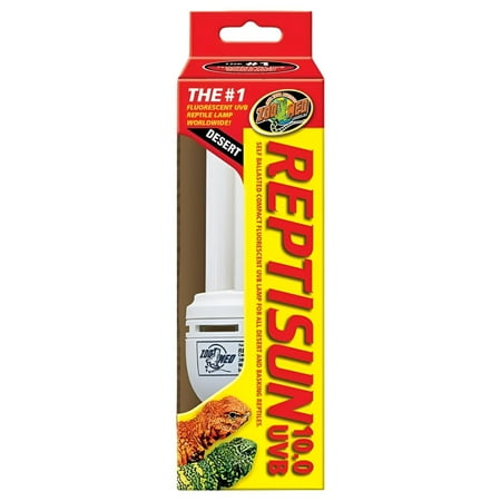 Zoo Med ReptiSun 10.0 UVB Compact Fluorescent Bulb - 26 Watt - Desert Reptiles