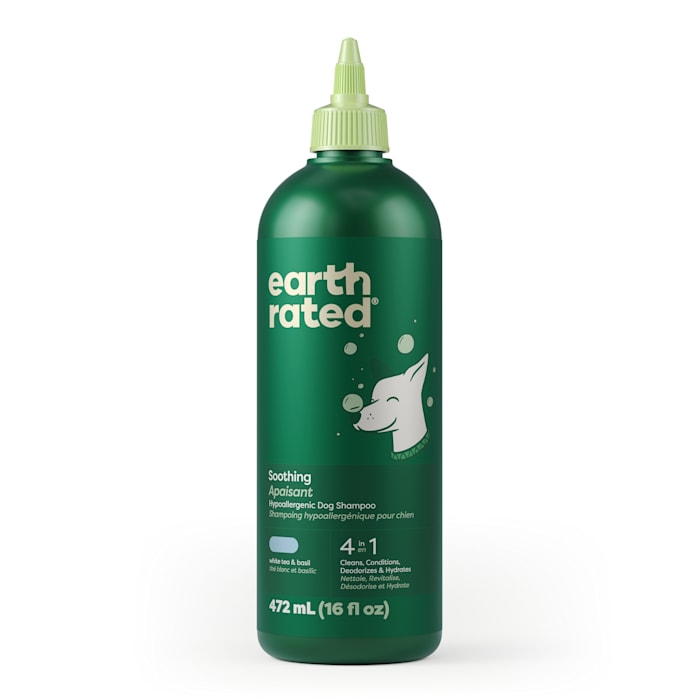 Earth Rated 3-in-1 Dog Shampoo - Short Coat - 16oz - Cleans, Hydrates, Deodorizes