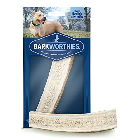 Barkworthies Small Split Elk Antler Dog Chew - Naturally Shed, Long Lasting