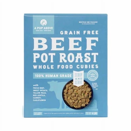 A Pup Above 860003377581 2 lbs Grain Free Cubies Beef Dog...